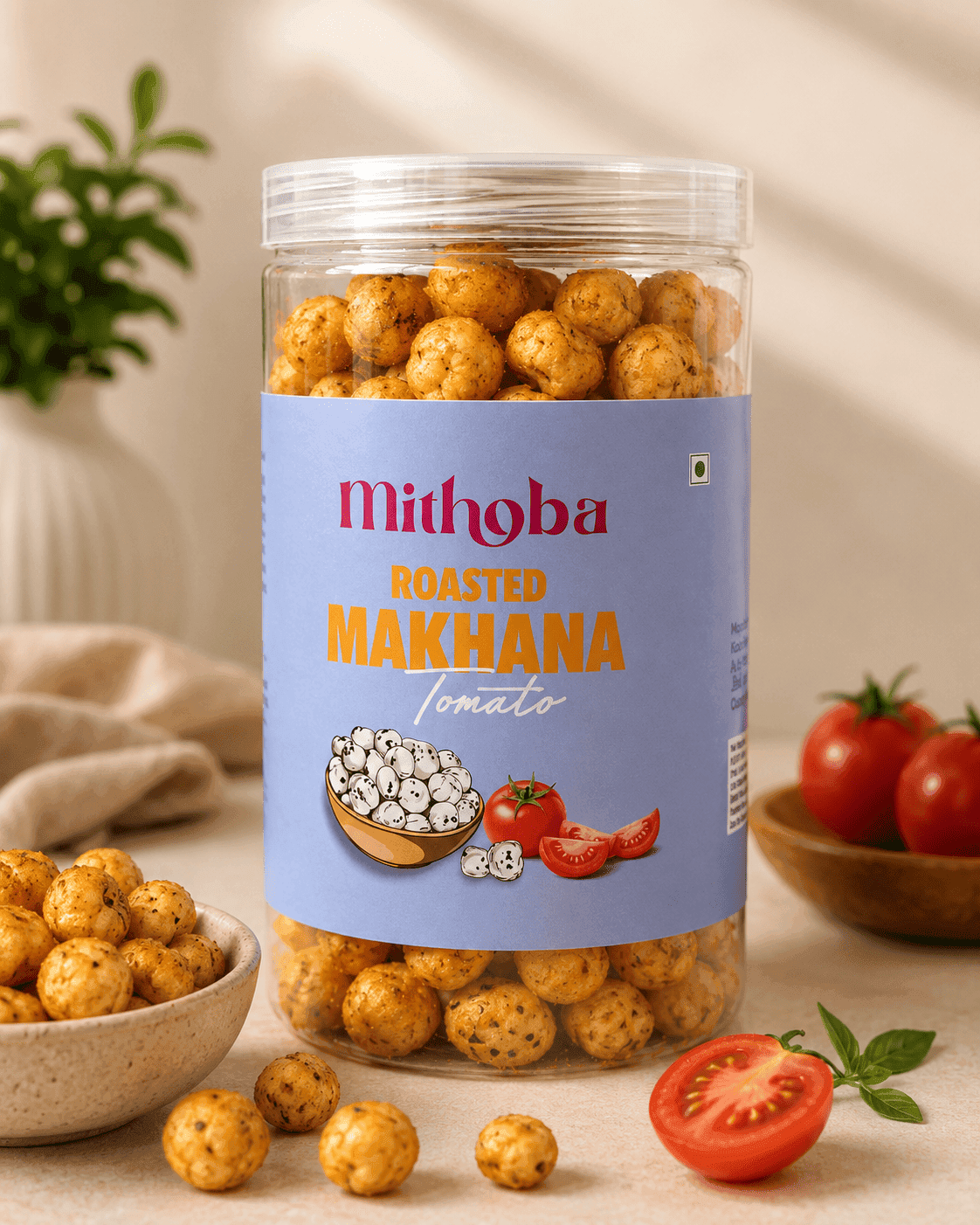Roasted Makhana (Tomato)