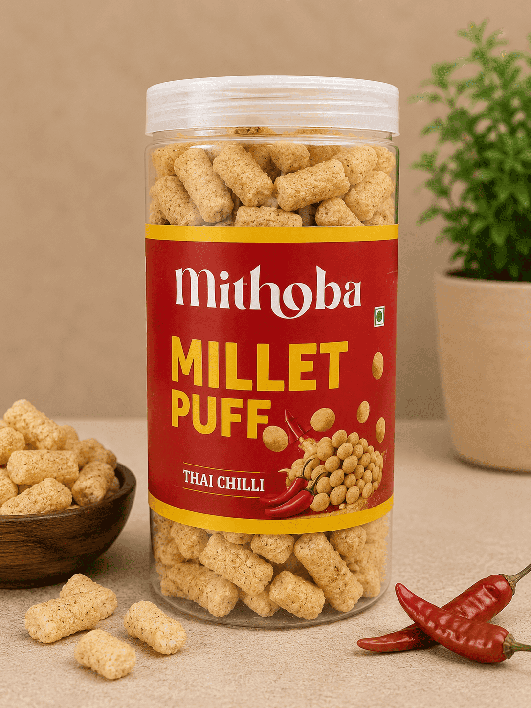 Millet Puff Thai Chilli