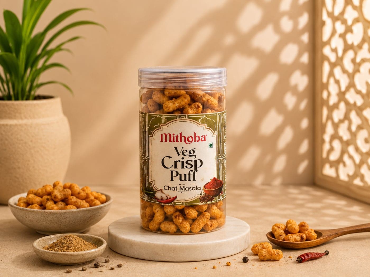 Veg Crisp Puff (Chat Masala)